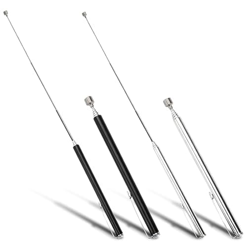 Image of AFIODA 2 PCS Telescopic Pick Up Tools, Extendable Magnetic Pick Up Stick Pen with Strong Magnet, Portable Handheld Retrieval Tool for Screws, Nuts & Small Metal Parts, Extends to 65cm