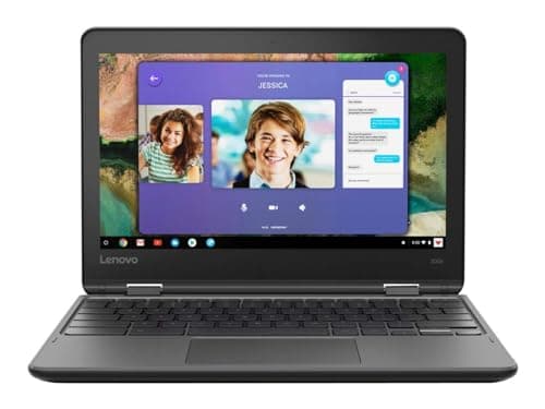 Image of Lenovo 300e Chromebook (2nd Gen) - Laptop 32GB, 4GB RAM, Black
