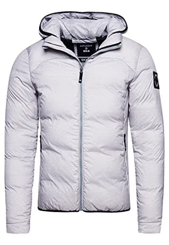 Image of Superdry Men's Expedition Down Windbreaker, Ice Marl, L