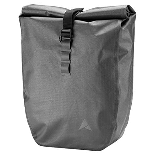 Image of Altura Vortex Ultralite Waterproof Cycling Pannier - Grey/Reflective, 15L / Cycle Mount Rack Shop Road Mountain Bike Packing Commute Trunk Bag Water Rain Wet Weather Resistant Storage Pack Luggage
