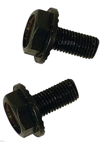 Image of Pair Bolts Black fits 2 Piece Cranks of Bicycle Bike Cotterless Crank Axle
