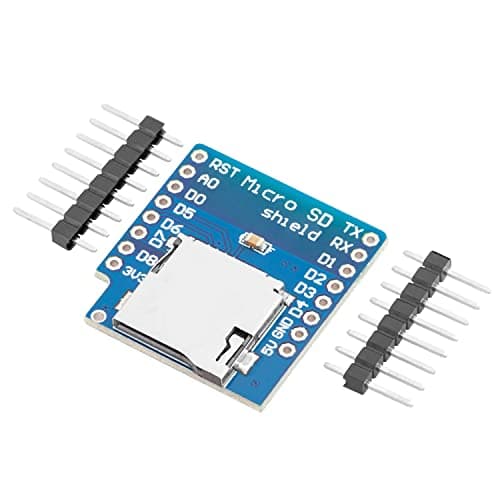Image of AZDelivery 3 x D1 Mini Micro SD TF Card Micro SD Card Shield for D1 Mini Compatible with Arduino