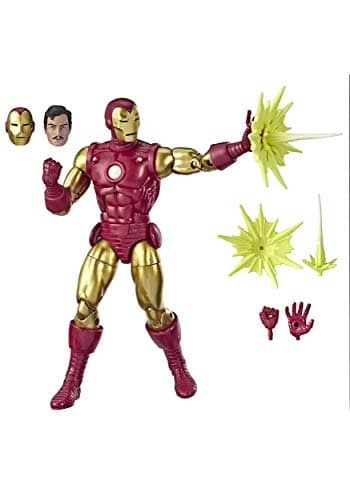 Image of Marvel Comics 80th Anniversary Legends Series 6"-Scale Vintage Comic-Inspired Iron Man