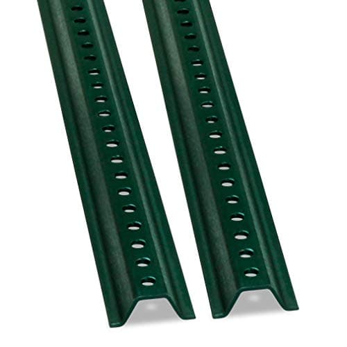 Image of U-Channel Sign Post by SmartSign, Medium Weight | 8' Tall Baked Enamel Steel Post - Pack of 2