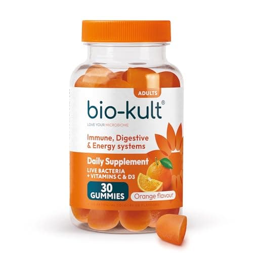 Image of Bio-Kult 3in1 Gut Health Gummies for Adults | 2B CFU + Multivitamins | Orange Flavour | 30 Probiotic Gummies