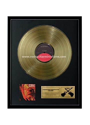 Image of Rock Guitar Miniatures RGM1127 The Stooges - Fun House Gold Disc 24K Plated LP 12