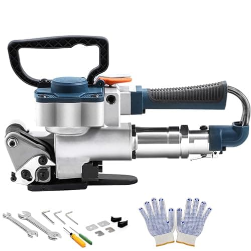 Image of HIGHTOP B19 Pneumatic Strapping Tool Packaging Strapping Machine No Sub-Banding Handheld Strapping Machine for PP &PET Belt Width 1/2" 3/4"