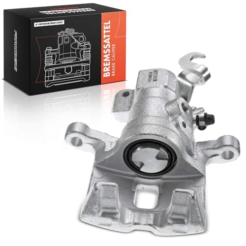 Image of Frankberg Brake Caliper Disc Brake Rear Right Compatible with 6 Hatchback G.G 6 Hatchback GH 6 Estate GH 6 Station Wagon G.Y 6 Saloon G.G 6 Saloon GH Replace# GJ6A2661XC