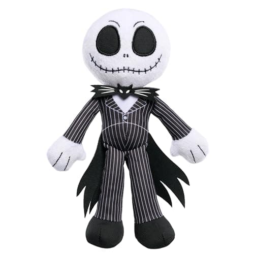 Image of Disney Tim Burton's The Nightmare Before Christmas Small 8.5-inch Plush Jack Skellington Stuffed Animal, Kids Toys for Ages 3 Up by Just Play