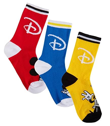 Image of Disney Boys Socks (Pack of 3) Red EU 23-26