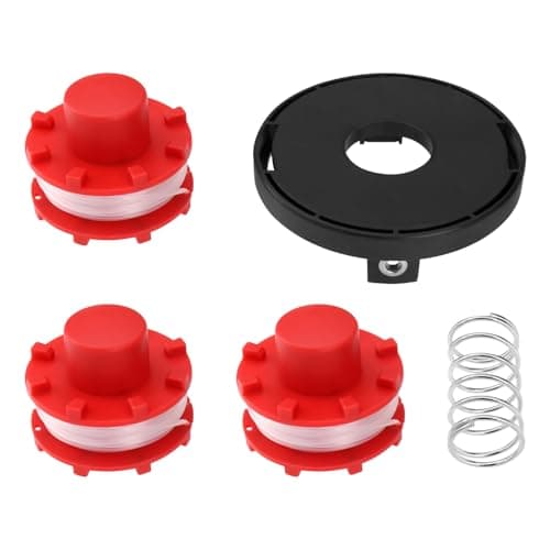 Image of ECSiNG 1 Set Lawn Trimmer String Trimmer Line Spool Compatible with Einhell GE-CT 36/30 LI E Solo Compatible with AGILLO 36/255 BL-Solo Compatible with AGILLO 18/200