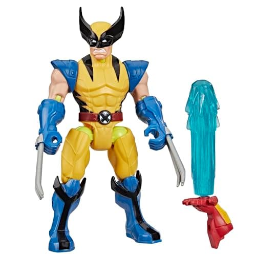 Image of MixMashers Marvel Wolverine Custom Avengers Mix-And-Match Action Figure & Accessories, 12-cm-scale (5 inch) Super Hero Toys for Children, Ages 4+