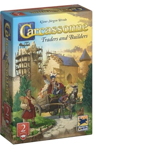 Image of Hans im Gluck | Carcassonne: Traders & Builders Expansion 2 Refresh | Board Game Expansion | Ages 7+ | 2-5 Players | 45 Minutes Playing Time