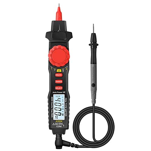 Image of Fasizi A3004 Digital Pen Type Multimeter Auto Range Tester 4000 Counts Non Contact AC/DC Voltage Resistance Capacitance Diode Continuity Tester Tool