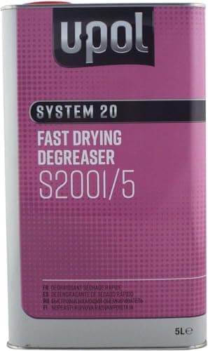 Image of U-POL System 20 Fast Panel Wipe & Degreaser 5L UPol Panelwipe Anti-Static and Anti-Silicone Panel Wipe 5 Litres Fast Degreaser for Localised Panel Repairs