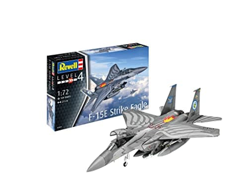 Image of Revell 03841 F-15E Strike Eagle 1:72 Scale Unbuilt/Unpainted Plastic Model Kit