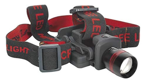 Image of Sealey HT103LED 3W Cree LED Spotlight Headband and Hat Torch
