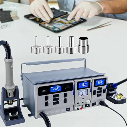 Image of ATTEN Hot Air Soldering Station (Silver, MS-300)