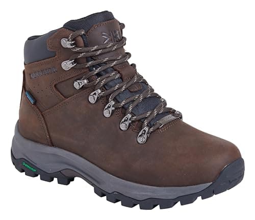 Image of Karrimor Women's Mendip 4 NB weathertite waterproof leather walking boot Brown UK 7