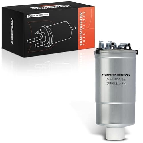 Image of Frankberg Fuel Filters Diesel Compatible with Polo 9A 9N Ibiza III 6L1 Fabia I Combi/Practical/Saloon 6Y5 Fabia I Saloon 6Y3 Cordoba 6L2 Replace# 6Q0127401 6Q0127400A