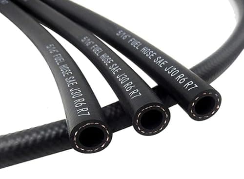 Image of Fuel Line Hose 5mm, 6mm, 8mm or 10mm ID in 1, 5 or 10 metres Long - Fuel Hose for Trucks, Cars, Tractors, or Small Engines (1 Metre, 5mm ID)