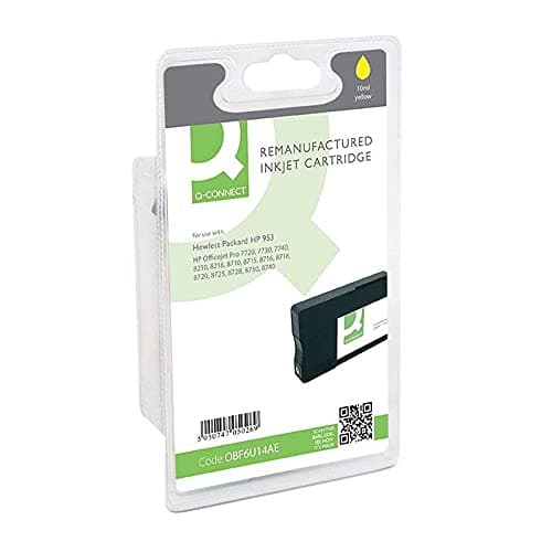 Image of Q-Connect HP 953 Inkjet Cartridge Yellow