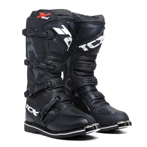 Image of TCX - X-Blast, Men's Motocross Boot, Enduro Boot, Off-Road Boot with Microfibre Upper and Goodyear Construction Sole, Black