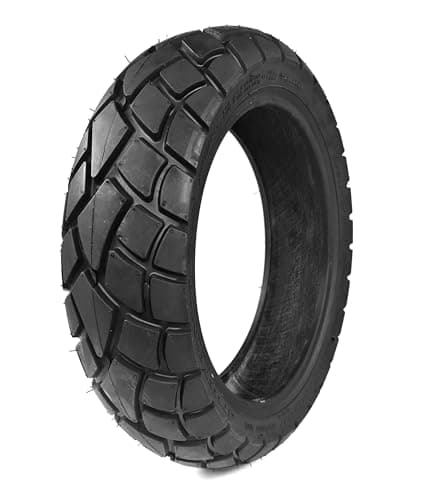 Image of 120/70-12 Tubeless Tyre 58P Scooter Motorcycle Tyre Street Enduro Deep Tread Pattern