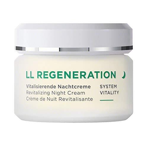 Image of ANNEMARIE BÖRLIND - LL REGENERATION Revitalizing Night Cream - Natural Anti Aging Vitamin C, E and Retinoid Face Cream for Visibly Firmer and Wrinkle Skin - Step 4 of 5-50ml