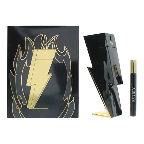 Image of Carolina Herrera Bad Boy 2 Piece Gift Set: Eau de Toilette 100ml - Eau de Toilet