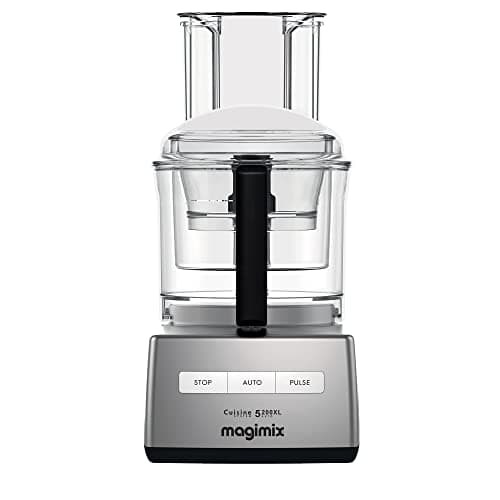 Image of Magimix 5200XL Food Processor - Multifunctional 7 in 1 Food Preparation, 3.6L BPA-Free Bowl, Professional Quality Ultra-Sharp Blades, Quiet Energy Efficient 1100W Motor With 30 Year Guarantee - Satin