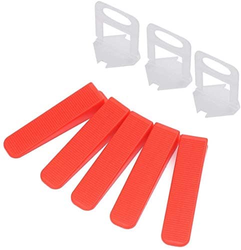 Image of TOPWAY Tile Leveling System 400pcs Pack 1.5mm Levelers Spacers for Building Walls Floors
