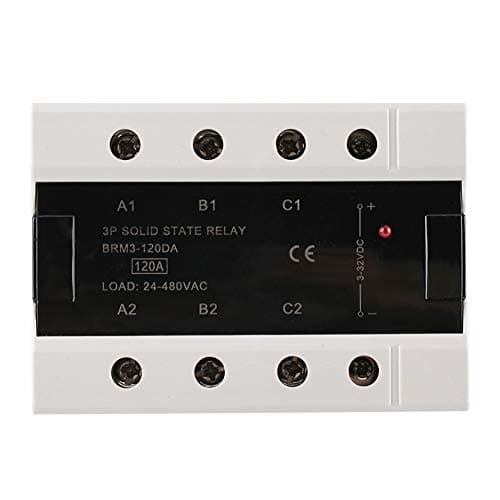 Image of Load 24 480VAC Three Phase Solid State Relay professional 100A Solid State Relay for AC Voltage Control Electrical(BRM3 120DA)