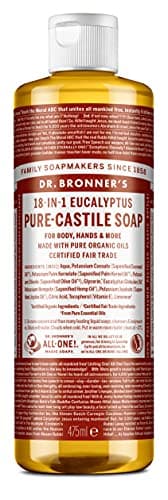 Image of Dr. Bronner's - Pure Castile Liquid Soap Eucalyptus 475 ml
