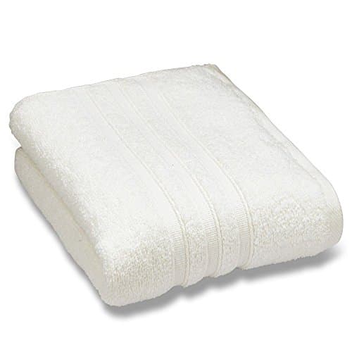 Image of Catherine Lansfield Zero Twist Cotton 30x30cm Face Cloth Pair Cream