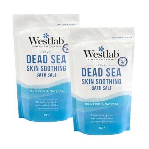 Image of Westlab Pure Mineral Bathing Dead Sea Salt, 1kg (Packaging May Vary) (Pack of 2)