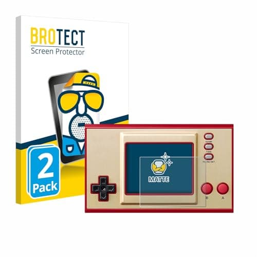 Image of brotect Screen Protector Anti-Glare compatible with Nintendo Game & Watch The Legend of Zelda (2 Pack) Screen Protector Matte, Protection Film