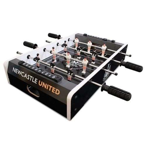 Image of Newcastle United FC 20 cm Football Table Game, 6 Players per Team, Score Indicator, 2 Balls, 50 x 37 x 12 cm