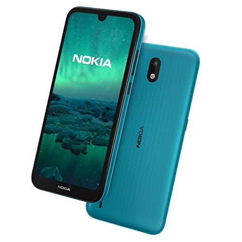 Image of Nokia 1.3 5.71 Inch Android UK Sim-Free Smartphone with 1 GB RAM and 16 GB Storage (Dual Sim) - Cyan (Renewed)