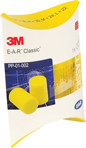 Image of 3M™ E-A-R™ Classic II Ear Plugs - 28 dB, Moisture Resistant - 25 Pairs in Yellow PP01200