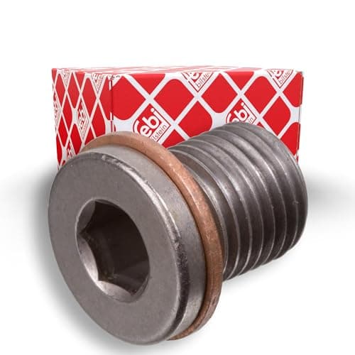Image of febi bilstein 104487 Oil Drain Plug with seal ring, 1 unit