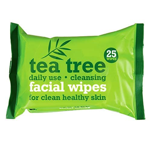 Image of Tea Tree Daily Use Cleansing Facial Face Make Up Wipes (6 x 25 Packs)
