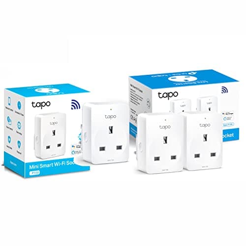 Image of Tapo Smart Plug Wi-Fi Outlet, Works with Amazon Alexa), Google Home, Max 13A Wireless Smart Socket, Device Sharing, Without Energy Monitoring, No Hub Required-Tapo P100(3-Pack)