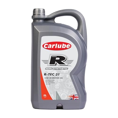 Image of Carlube Triple R 10W-40 ACEA A3/B4, API SN+ Synthetic Engine Oil R-TEC 31 5L