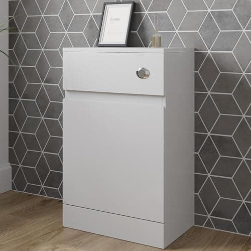 Image of Artis White Gloss Back to Wall Toilet Unit - 500 x 320mm