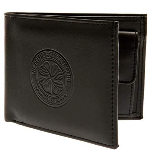 Image of Celtic Football Club Official Leather Wallet RFID Protection Team Crest Badge