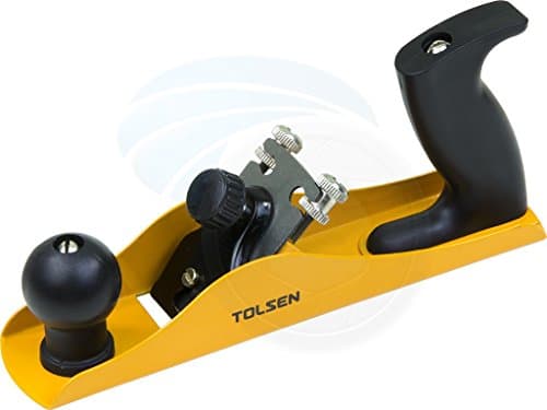 Image of Tolsen 42000 | Block Plane | Wood Planer| Precision Woodworking Tool for Soft and Hard Wood - Adjustable Carbon Steel Blade | 235x 44mm