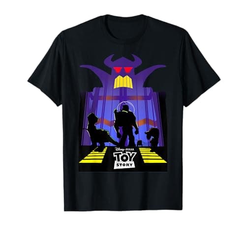 Image of Disney Pixar Toy Story Zurg Group Shot Silhouette T-Shirt