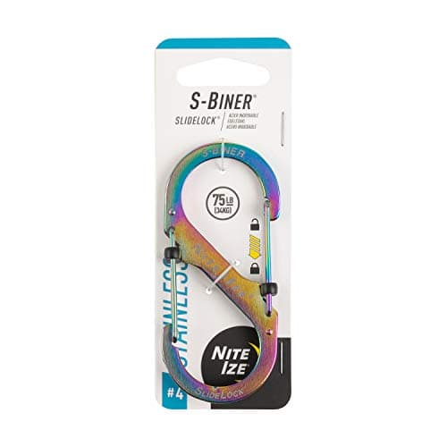 Image of Nite Ize S-Biner SlideLock Stainless Steel #4 - Spectrum
