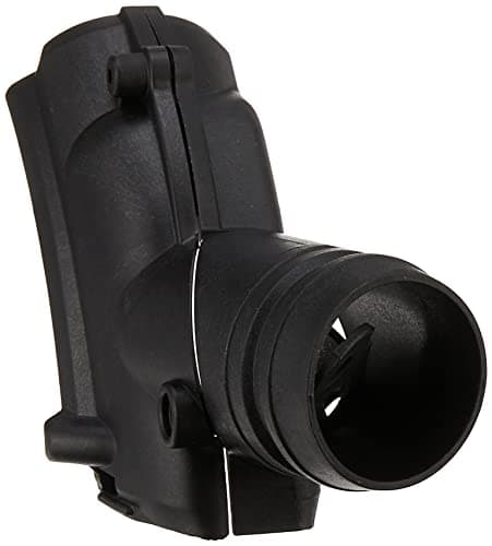 Image of DEWALT Miter Saw Dust Collection Adapter, DWE575/DWE575SB Compatible (DWE575DC), Black